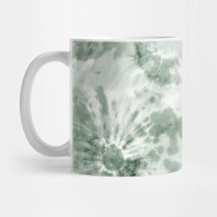 Sage Green Psychedelic Tie-Dye Mug